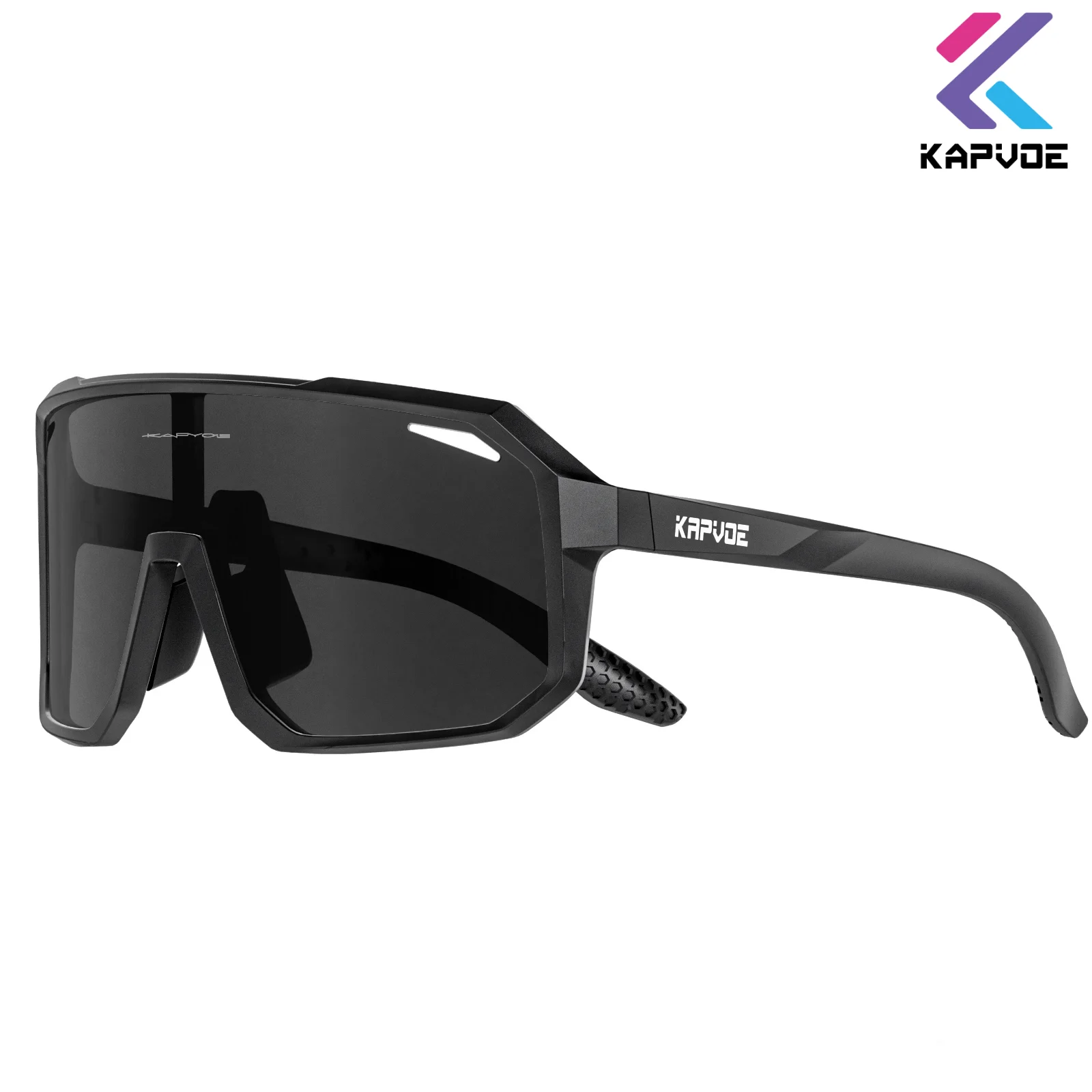 Kapvoe Polarized Cycling Glasses Mens Sunglasses for Mountain Bike Road Bicycle Eyewear Cycle Goggles Sports UV400 Polarized MTB