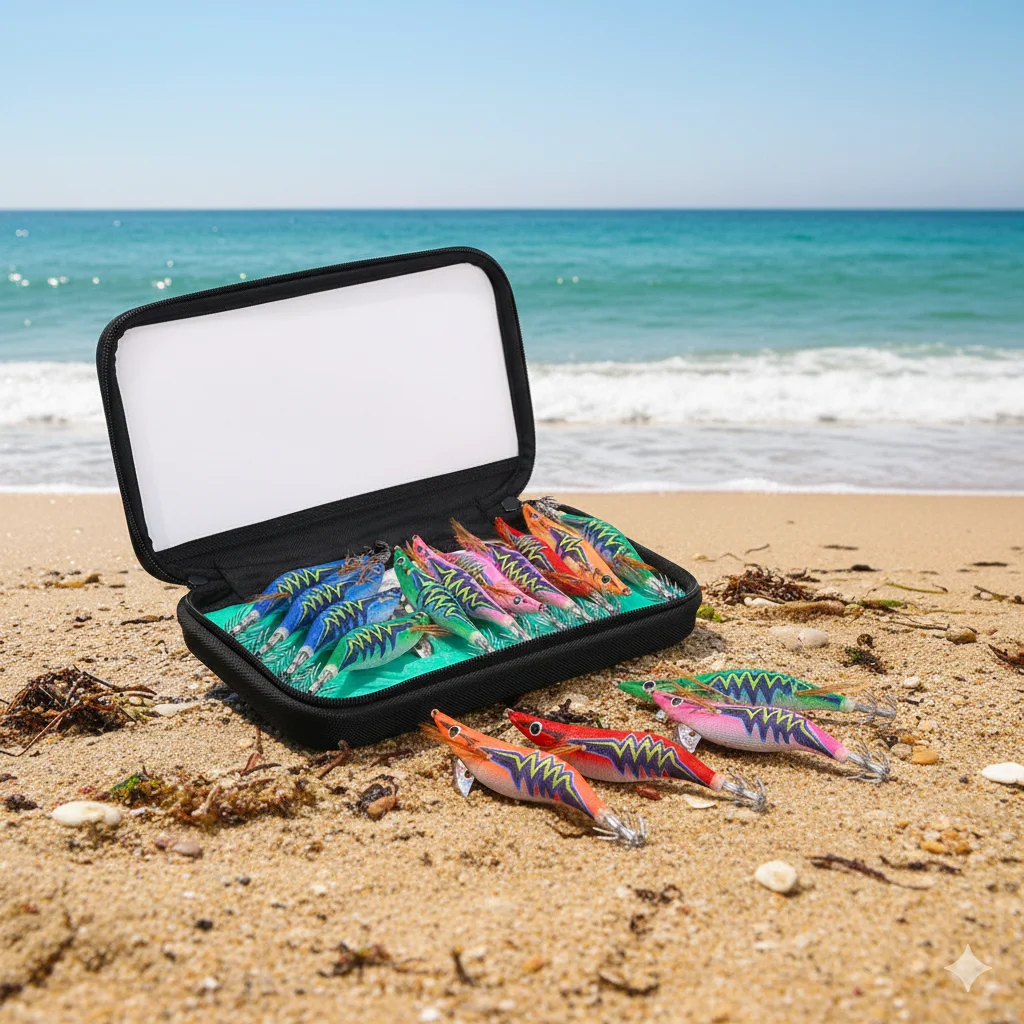 

10 шт. 3.5 # Набор светящихся приманок для рыбалки: искусственные креветки, осьминоги, каракатицы с двойным крючком для морской ловли