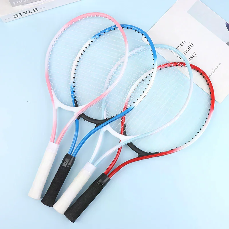1Pc Children Tennis Racket Training Professional Tennis Racquet Parent Child Interactive Shockproof Beginner Racquet Unisex