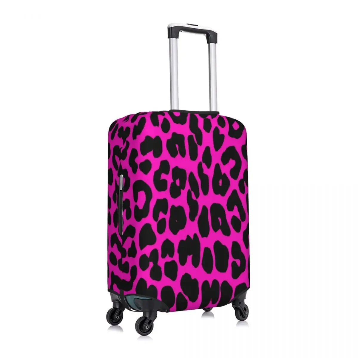 Funda de maleta con patrón de leopardo, Protector de piel de Animal para vacaciones, accesorios de equipaje, Protector de viaje