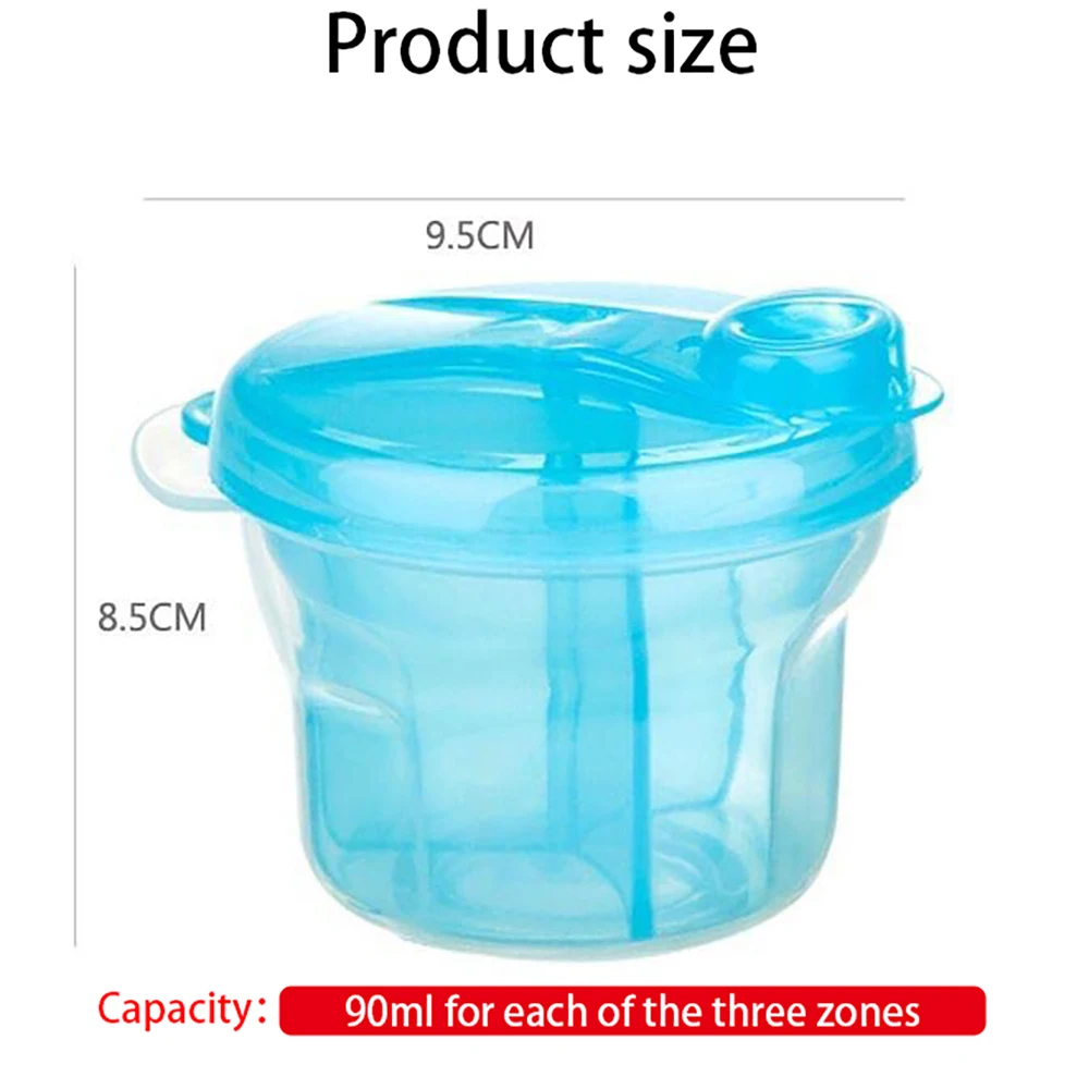 Portable Baby Milk Powder Formula Dispenser Feeding Food Container Infant Mix Storage Feeding Box for Kids Care Travel Bottle