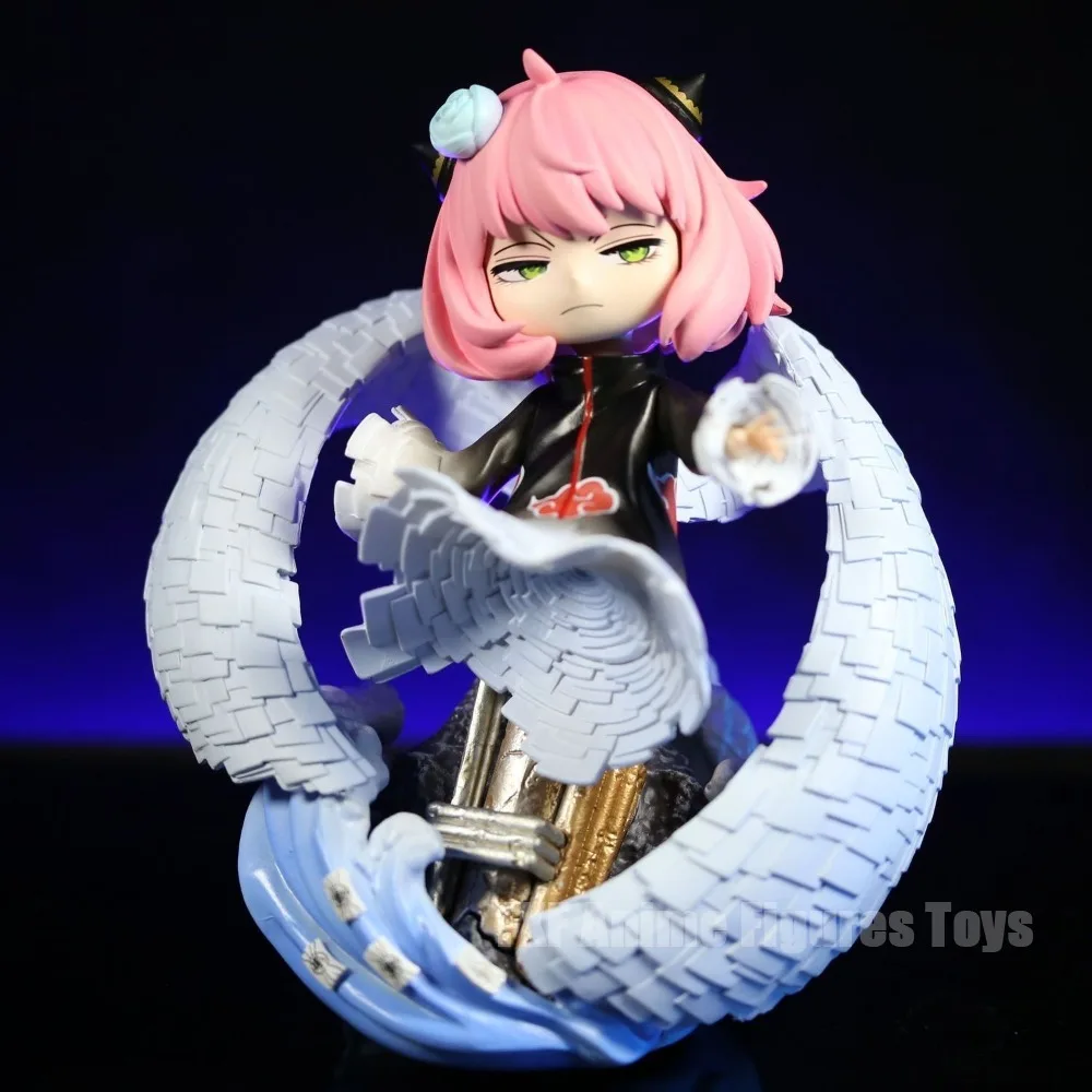 7.09in/18cm Anime Figure Anya Forger Cosplay Konan Action Figures Pvc Desktop Ornamen Collection Model Toys Gifts view 5