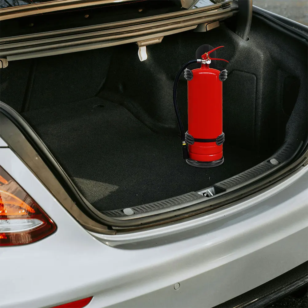 

1 set Fire Extinguisher Holder Car Fixing Strap Mount System Plastic Bracket Vehicle Safety Durable Reliable Trunk Storage