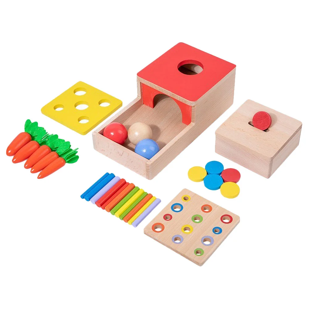 1 Set Kids Toy Plaything Funny Sensory Toy Educational Toy Toddlers Toy Wooden Educational Toys Preschool Learning Toy