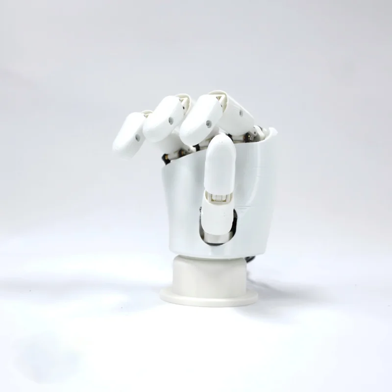 Zusammengebaute AmazingHand 8 DOF Roboterhand 3D-Gedruckte Mechanische Hand Rechter/Linker Arm PWM / Feetech Serielle Motoren Programmierbarer Roboter