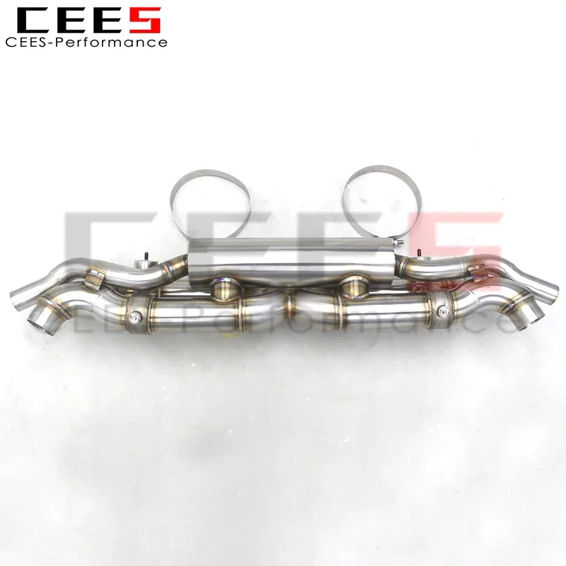 

CEES Catback Exhaust Pipes For Porsche 911 991/991.1/991.2 Turbo 3.8T Car Exhaust System Escape Stainless Steel Exhaust Pipe