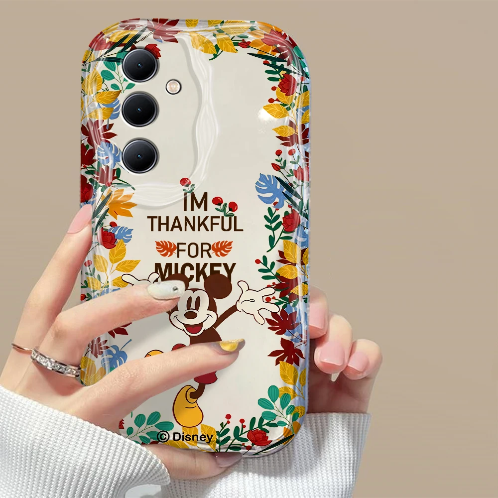 Disney Mickey Minnie 3D Wave Case For OPPO Realme 12 11 10 9 8 7 7i 6 5 Pro Plus C67 C55 C31 C35 C11 C12 C15 C20 C21Y Cover image 6