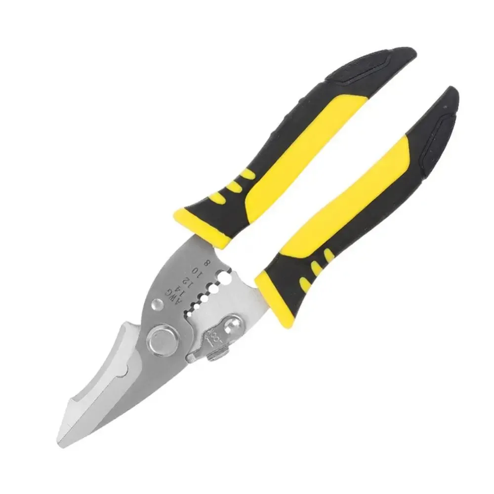 1PCS Abisolieren Zangen Multifunktionale Elektriker Spezielle Werkzeug Kabel Abisolieren Draht Reparatur Zangen Zangen Kabel Multi-tools