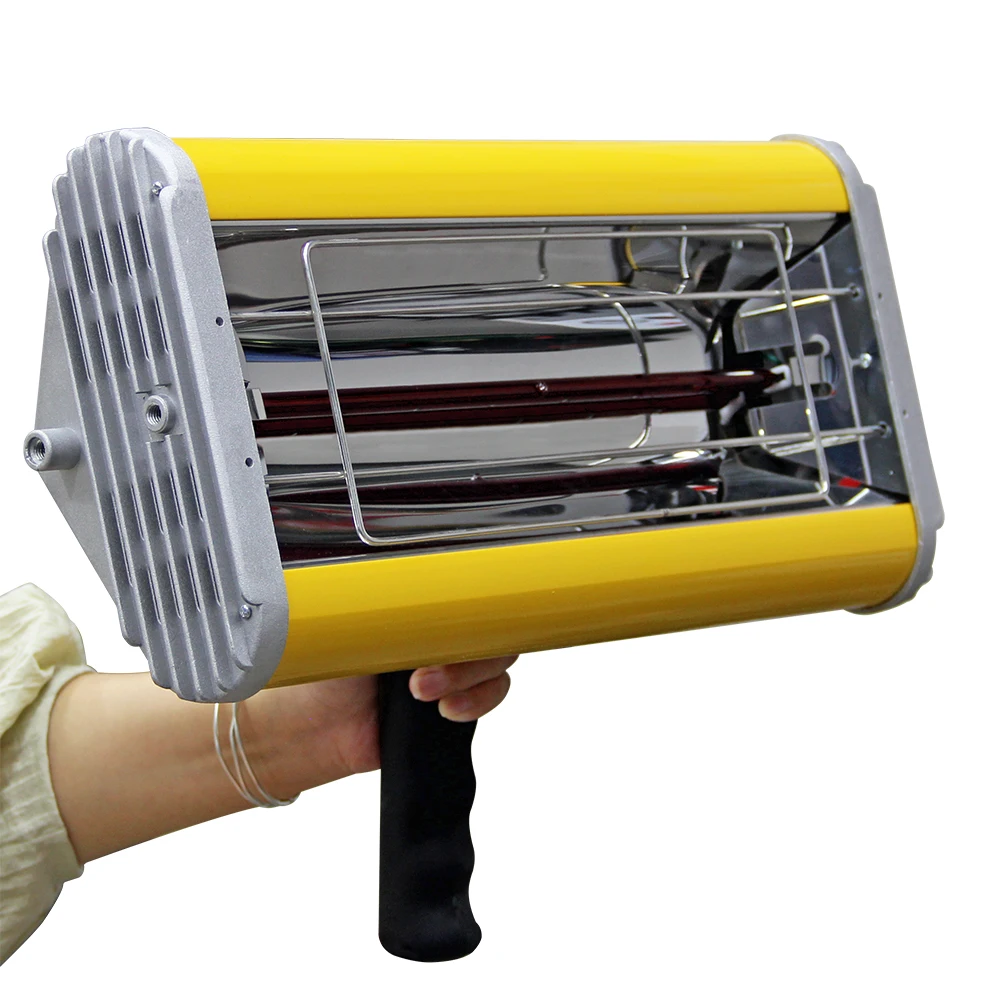 

Портативная инфракрасная лампа для сушки автомобильной краски мощностью 1000 Вт с ручным управлением, для оборудования по уходу за автомобилями