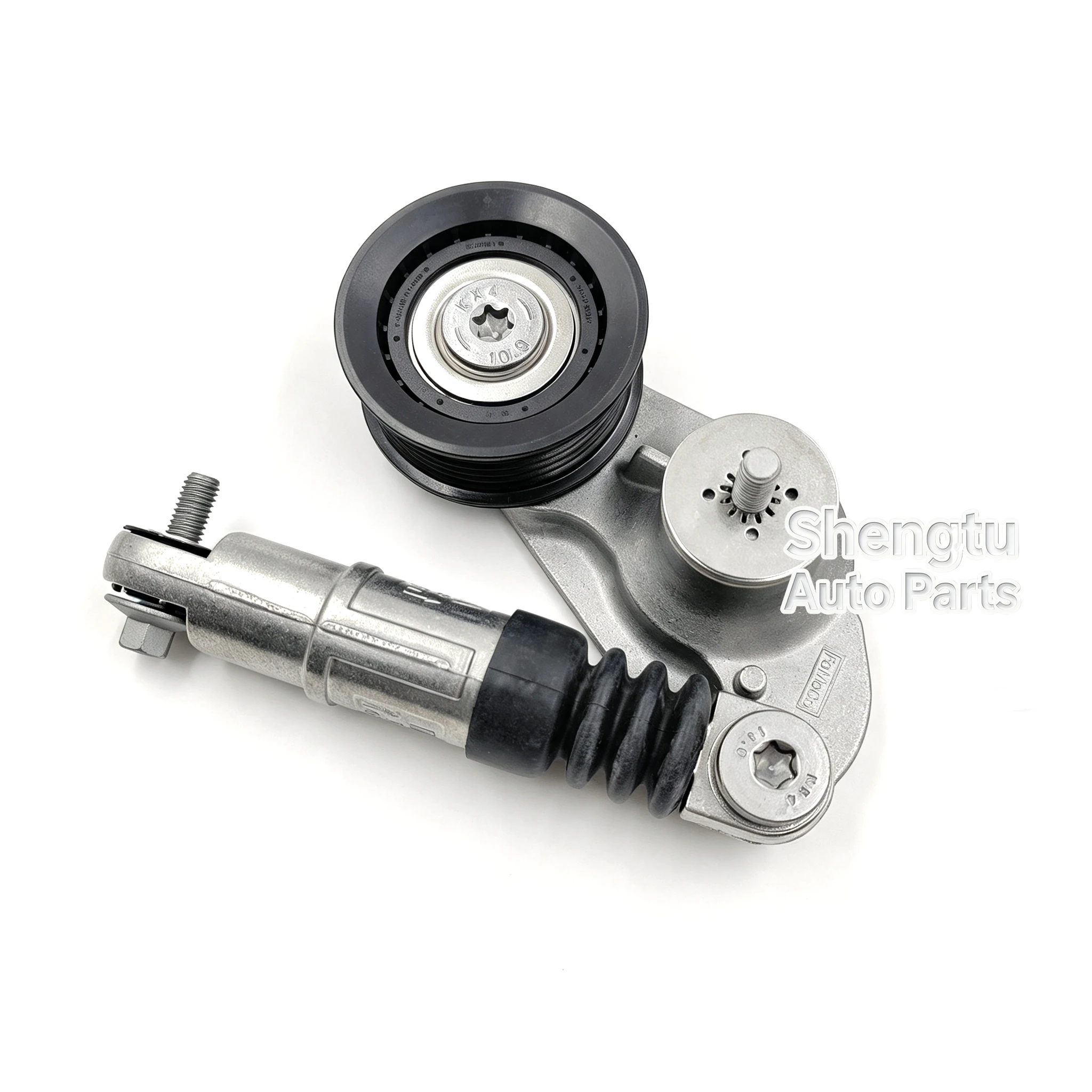 Belt Tensioner LR028880 LR034128 for Land Rover Freelander LR2 Range Rover Evoque V-Ribbed Drive Belt Tensioner With Roller