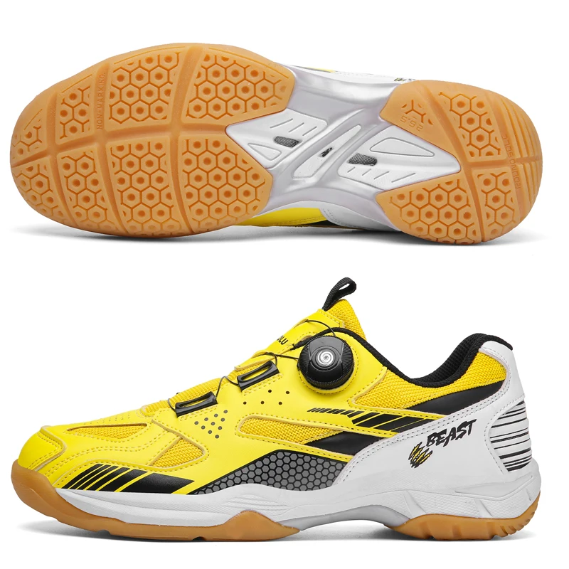 Scarpe da Badminton professionali per uomo Sneakers da Badminton leggere scarpe da Tennis di lusso scarpe da ginnastica da tavolo antiscivolo Tenis maschili