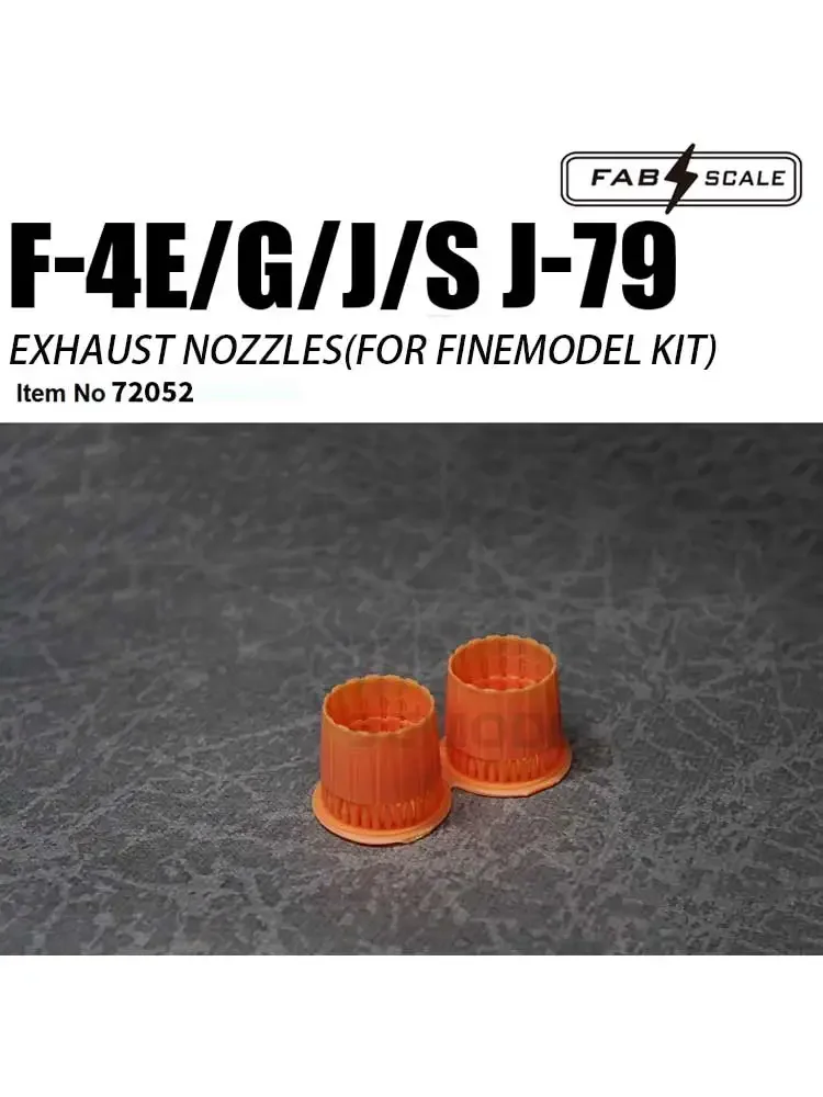 

Fab scale resin printing kit Fa72052 F-4E/G/J/S j-79 exhaust nozzles 1/72