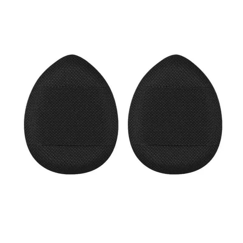 2PCS Mini Finger Puff Set Water Drop Air Cushion Puff Detail Concealer Makeup Sponge Bun Shaped Puff Portable Beauty Tool