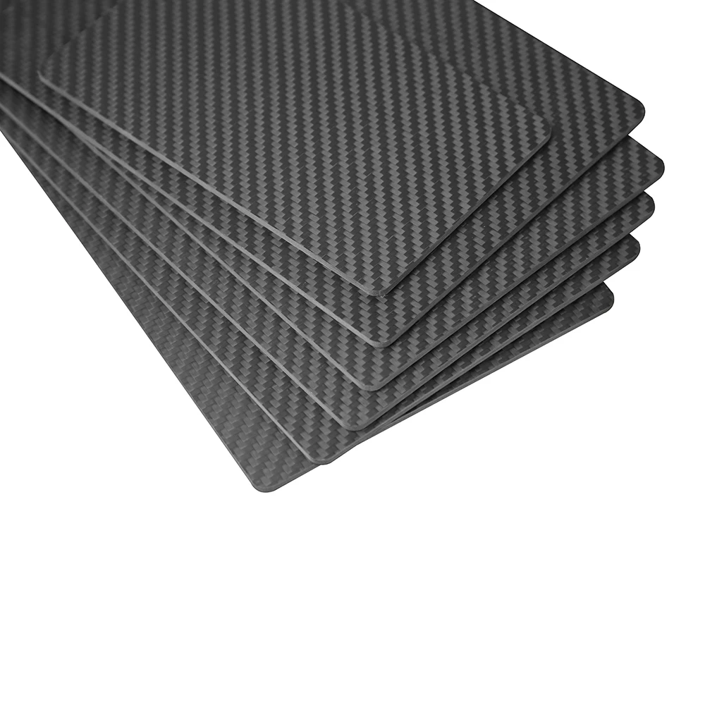 Ultra Light 3K Plain Glossy Aerospace Grade Carbon Fiber Panel High Strength Anti-Corrosion Wholesale Industrial Board