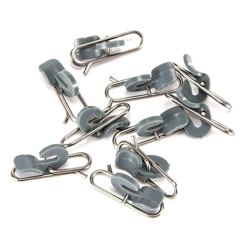 50PCS Hookbait Release Clips / High Imp Breakaway Sea Fishing Impact Bait Clip Fishing Tools Fishing Accessories Equipment