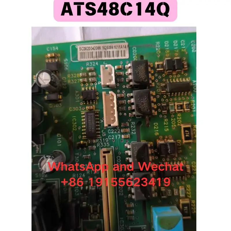 Used OEM disassembled parts Soft Starter Driver Board ATS48C14Q Functional test OK Quick delivery