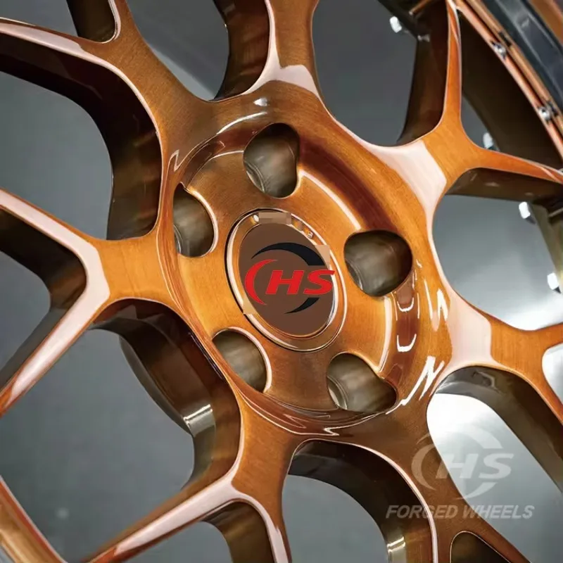 

2 Pieces 20x9J/20x10.5J 5x120 5x114.3 Custom Bronze Brushed Polished Forged Wheels Rims 18 19 21 22Inch for Porsche BMW Benz