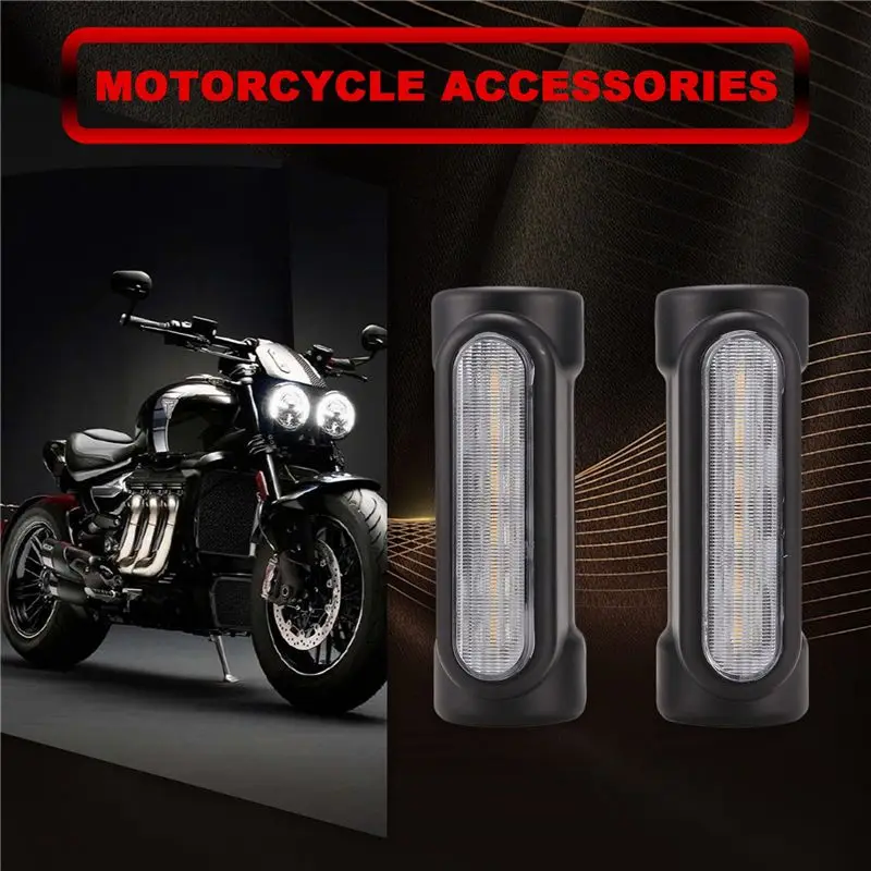Strict Motorcycle Led Highway Bar Switchback Driving Light/Turn Signal Light For