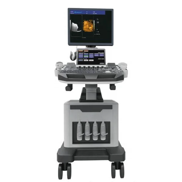 Color ultrasound machines with dual screen