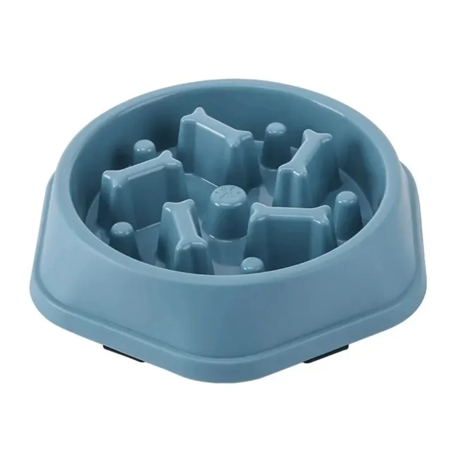 

Pet Slow Food Bowl Anti-choking Feeder PP Plastic Dish Bowl Dog Eating Plate Anti-gulping Feeding Supplies