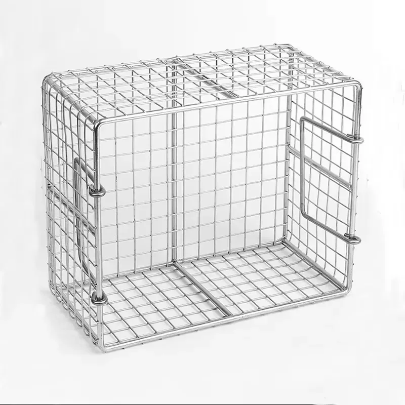 Stainless Steel Ultrasonic Cleaning Basket Fine Mesh for Small Hardware Jewelry Precision Parts