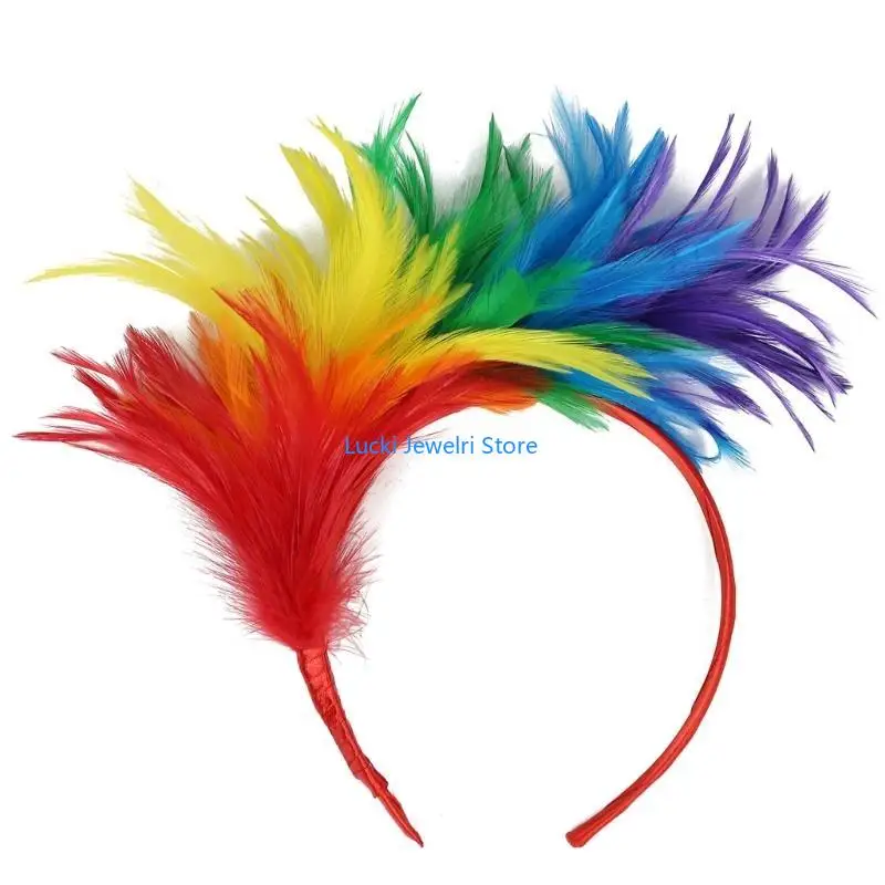 

193E Flapper Headband Burlesque Headpiece Flapper Headpiece Headband