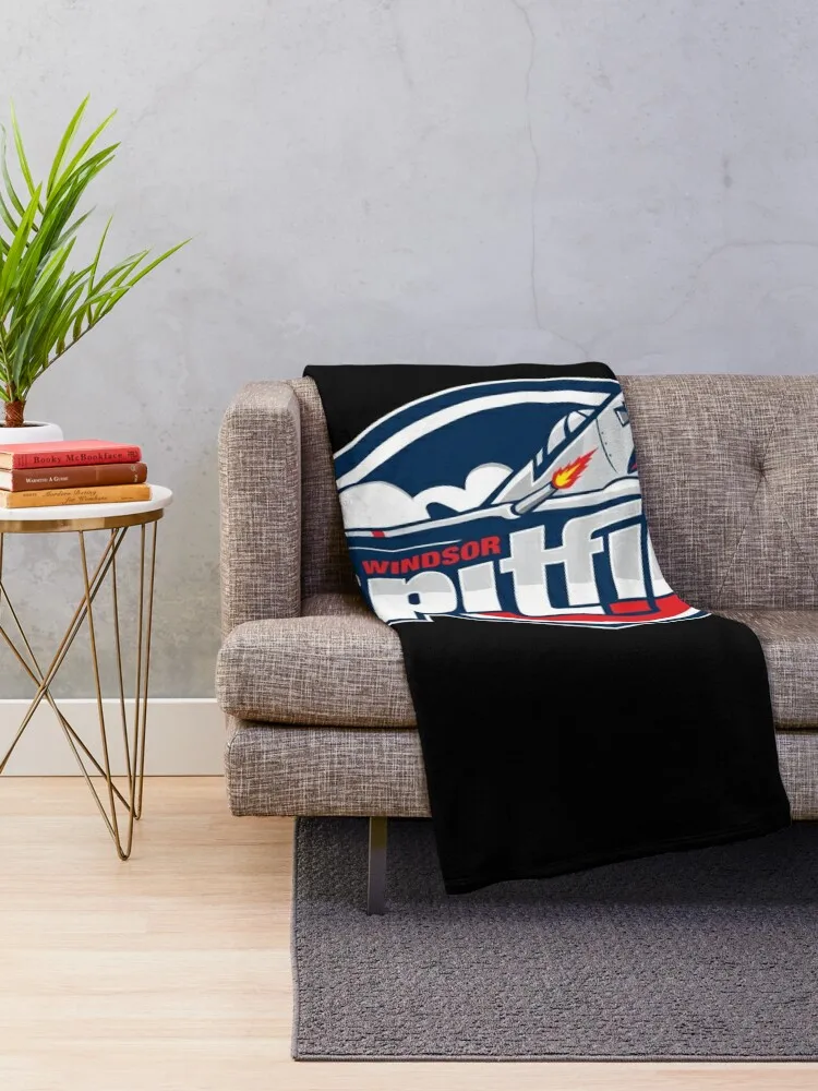 Windsor Spitfires Throw Blanket Fluffys Large Decorative Beds manga Blankets