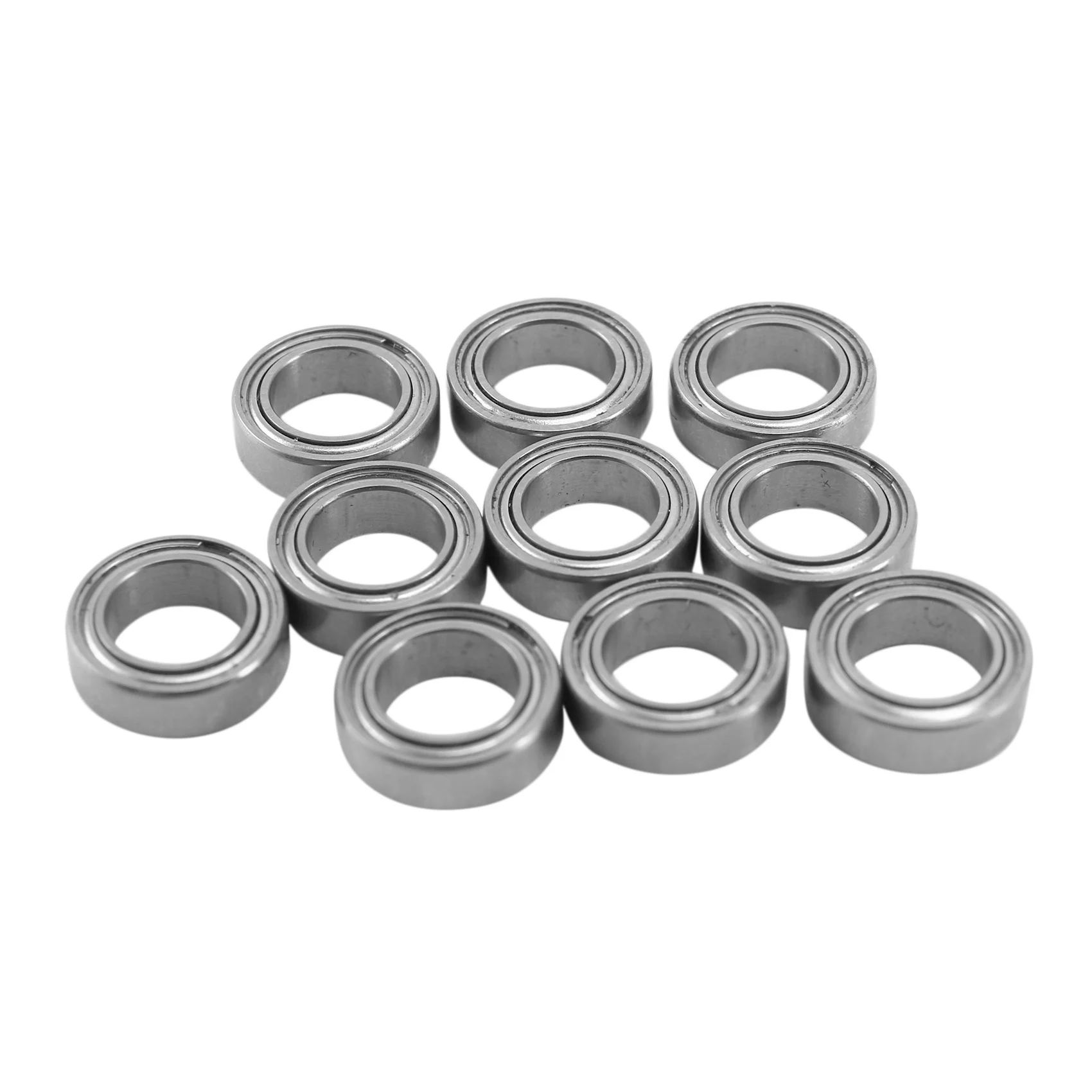 10pcs Miniature Sealed Metal Shielded Metric Radial Ball Bearing Model: MR85-ZZ 5x8x2.5Mm