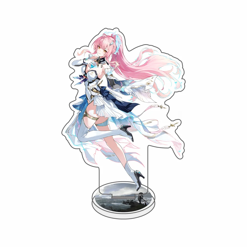 Game Wuthering Waves Keychains Pendant Car Acrylic Stand Lucilla LUCY REBECCA HIYUKI DENIA Fans Gifts cosplay Accessories