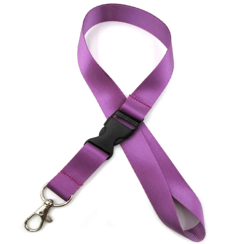 100 STKS Gratis Aangepaste Lanyard Aangepast Patroon/LOGO Hals Hangend Touw Kleurrijke Afdrukken DIY Bandjes 2 CM Breedte