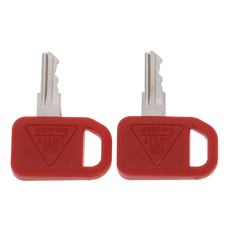 New 2Pcs JDR Excavator Keys for  AT195302 AR51481 600 Loaders