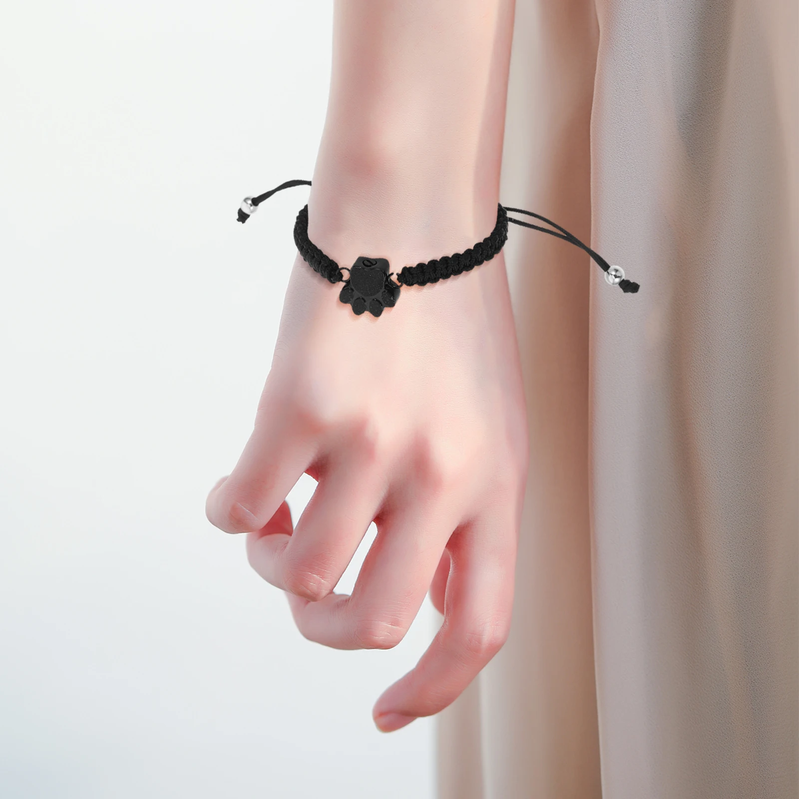 

Pet Cremation Bracelet Jewelry for Ashes Bracelets Pets Dog Bangles Plaque Stainless Steel Adjustable Memorial Cat Miss
