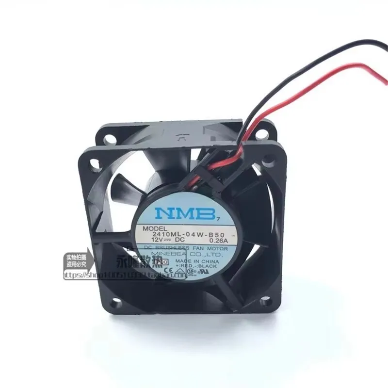 

Оригинальный вентилятор для охлаждения корпуса 2410ML-04W-B50, 12В, 0.26А, 6 см, 60*60*25 мм, с двойным шарикоподшипником