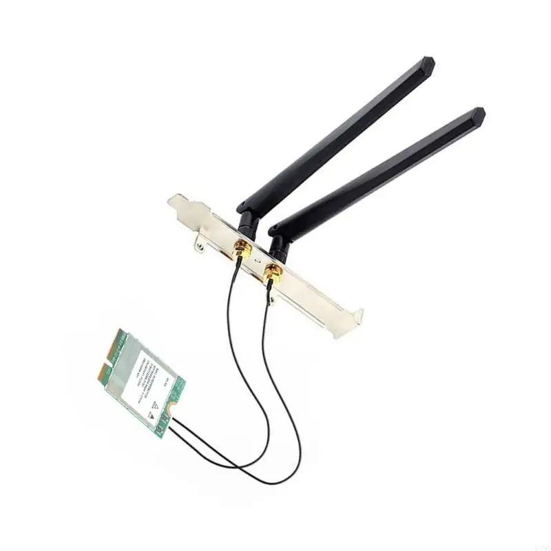 

MT7922 WiFi 6E Adapter M.2 Triple Band 6GHz/5GHz/2.4GHz Bluetooth-Compatible 5.2 Y3ND