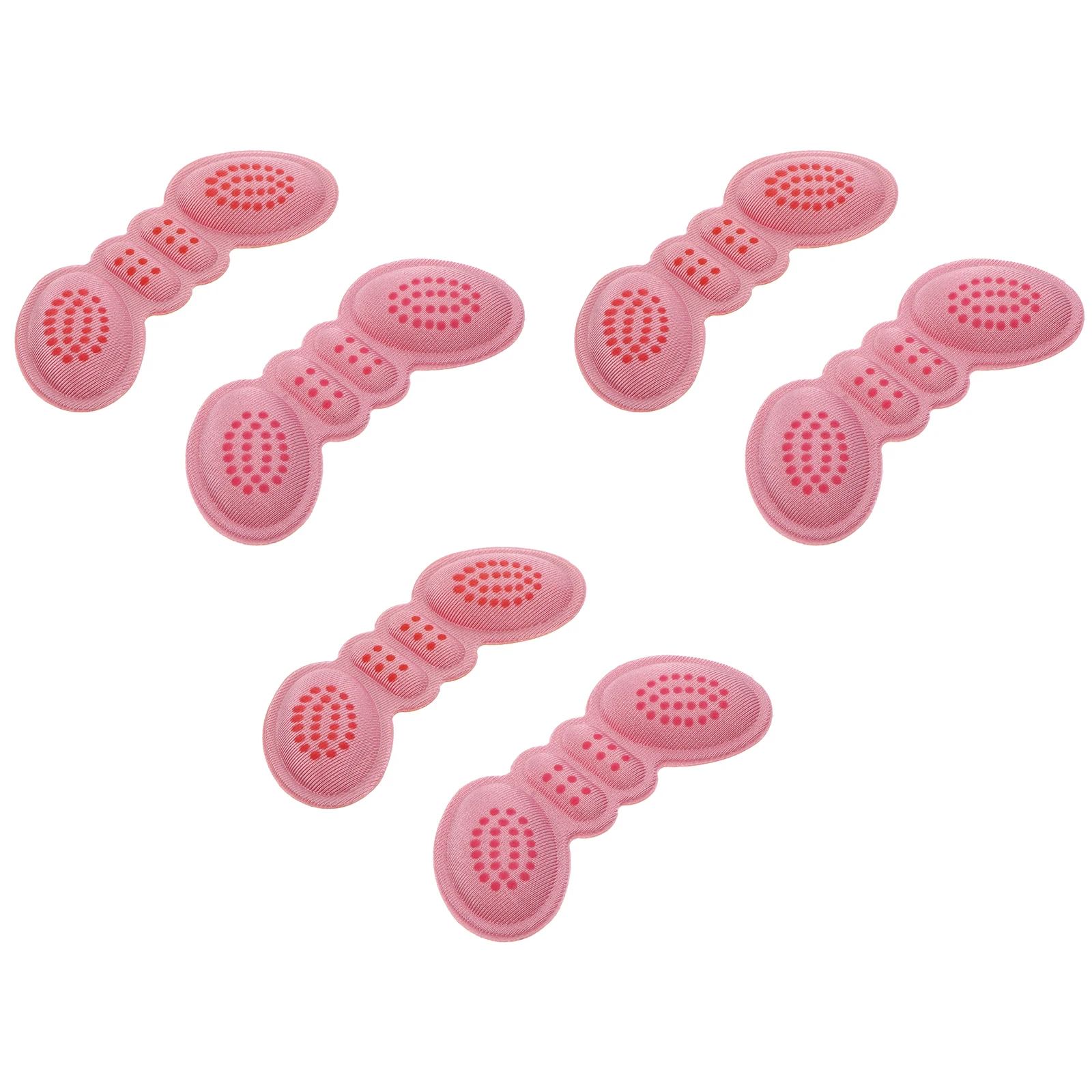 

6 Pcs Anti-wear Foot Stickers High Heel Grips Comfortable Inserts Pads Shoes Sponge