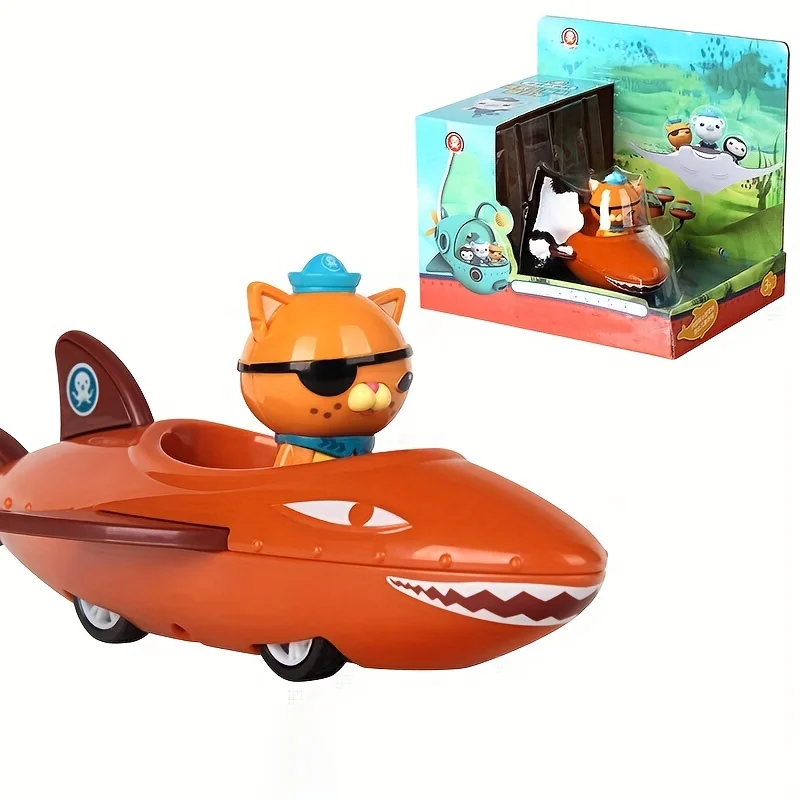 Cat Toy Pull Back Vehicle Rescue Ship Pirate Cat  Boat Toy Gift (With Gift Box) Cat toys plush Cat worm toy Cat treat Cat toys