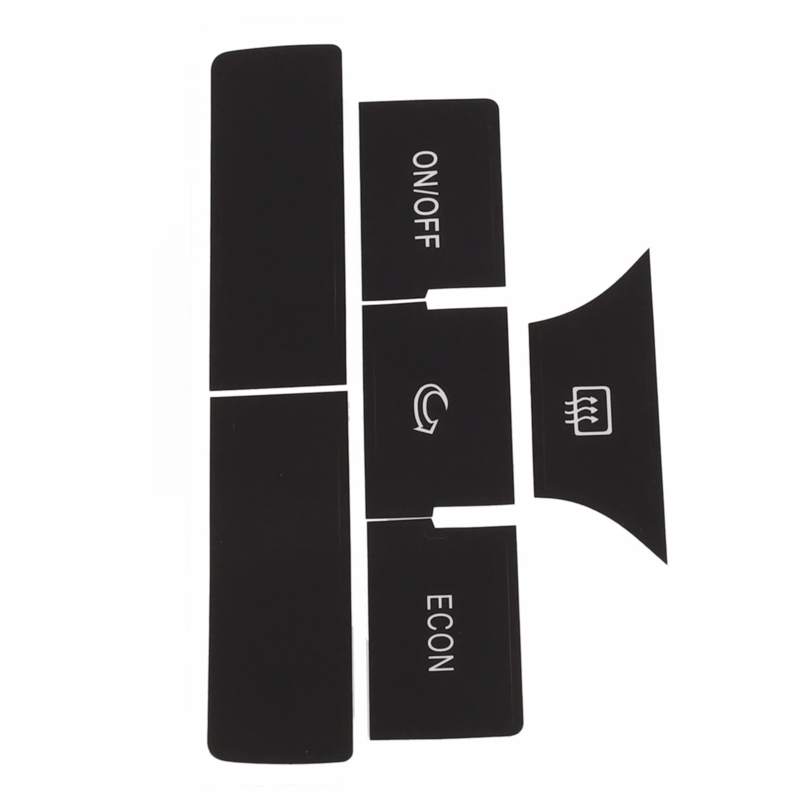 OEM Number: / for a6 2004-2006 Button Decals for a6 A/C Button Kit High Universality Push Button Type Reduced Light Penetration