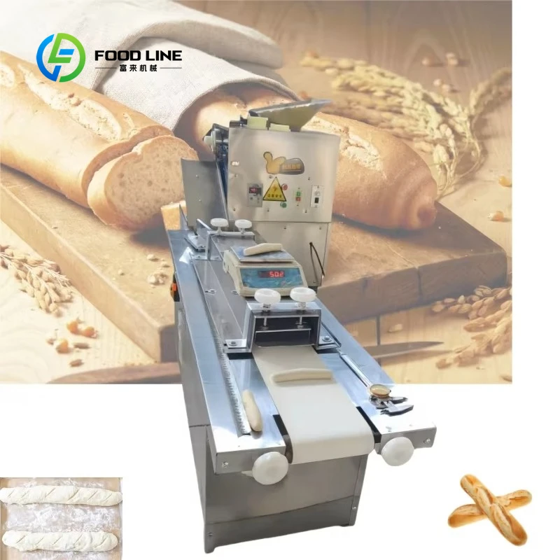 Toast Baguette Pizza Dough Divider Shaping Machine Other Snack Machine and Restaurant Bread Making Machine Customized