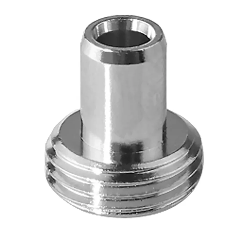 플래시 트렌드 12Pcs 튜브 슬리브 및 광섬유 시각 장애 탐지기 용 12Pcs 금속 헤드 커넥터 어댑터