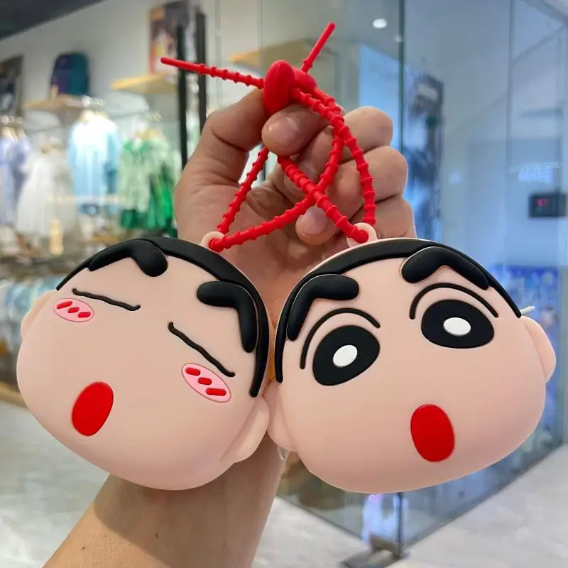 

Crayon Shin-Chan Handbag Lovely Coin Purse Periphery Storage Bag Backpack Pendant Kawaii Holiday Kids Coin Birthday Gifts