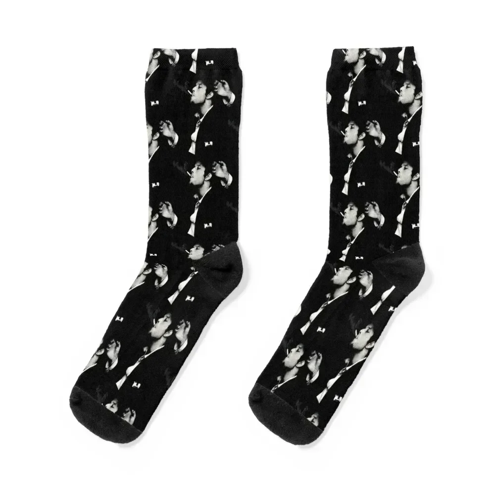 

Tom Waits icon Socks colored short Socks Men's Women's