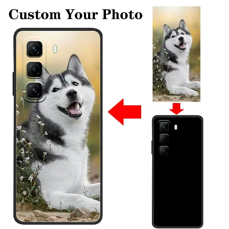 Funda personalizada para Infinix Hot 50 Pro Plus 50i 4G 5G Smart 9 DIY funda con imagen personalizada Infinix Smart 9 8 Pro Plus Smart9 Fundas