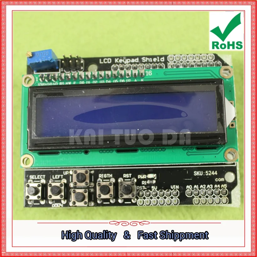 SUO-A.D.N  LCD1602 Character LCD Input And Output Expansion Board (H6B3)