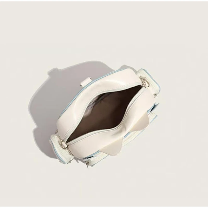 Umhängetasche, Katzenförmige Ita-Tasche mit transparentem Sichtfenster für Abzeichen, Pins und Puppen, leichte, niedliche Mode-Rucksäcke – Detail 2