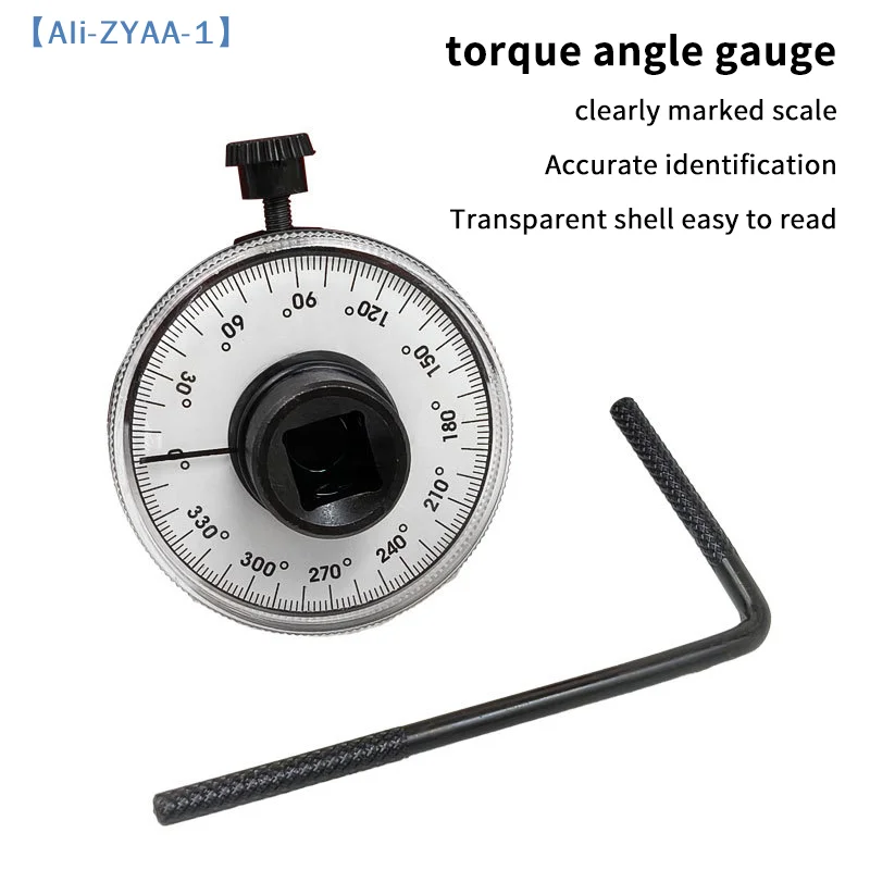 Torque Wrench Torquemeter Dial Hand Tool Auto Service Equipment Garage Calibrated In Degrees Automotive Tools Car Repairing 1PC