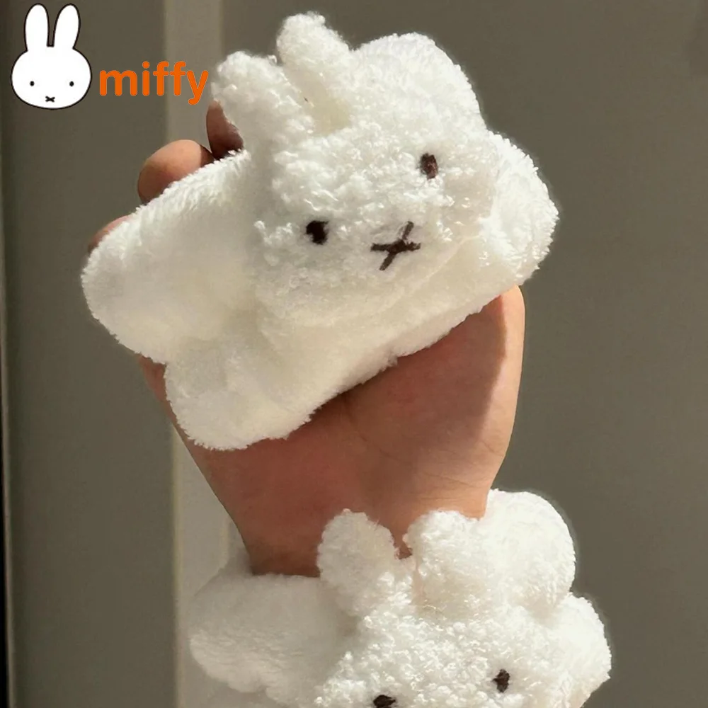 Niedlicher Miffy Kawaii Handgelenk-wasserdichter Ärmelschutz, Cartoon-Stirnband, magisches elastisches elastisches Manschetten-saugfähiges, schnell trocknendes Mädchen-Geschenk
