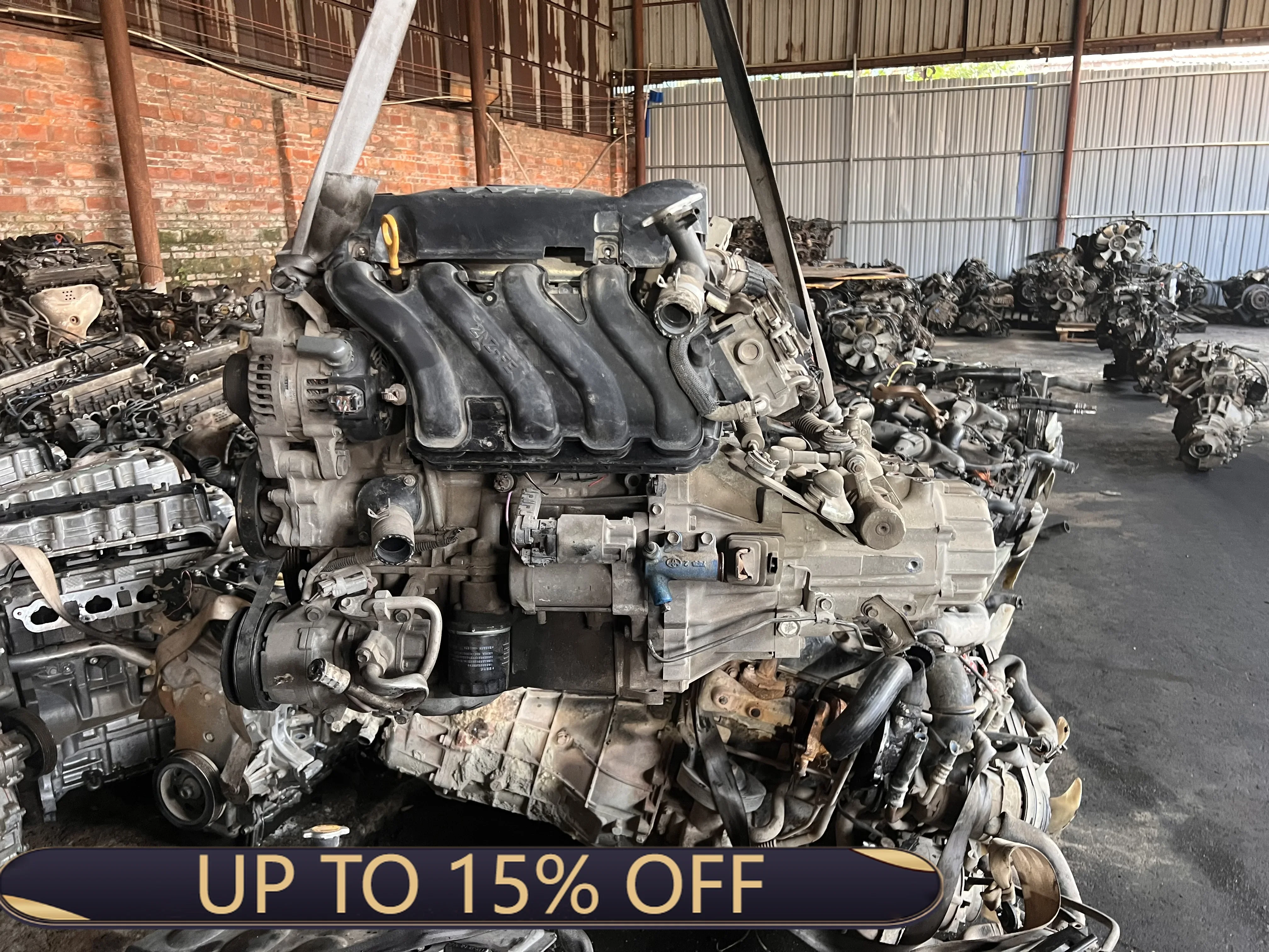 

HOT-Best Price Used 1.3L 2NZ Engine Assembly For Toyota Vios Auris Corolla Yaris