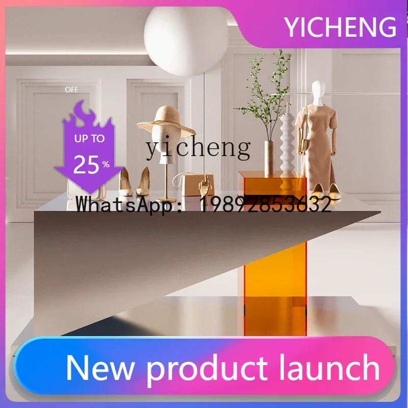 

Nakajima Platform Stainless Steel Brushed Display Table Acrylic Display Table