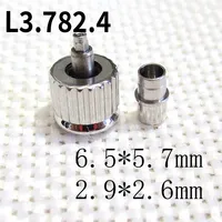 1PCS Watch Crown For Longines Conquest L3.641.4 L3.700 L3.781 L3.782.4 L3.785 Watches Parts High Quality Stainless Steel Crown