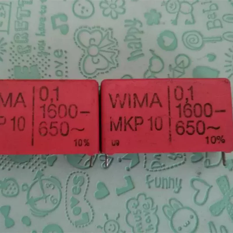 

10-100 шт. WIMA MKP10 0,1 мкФ 1600 В бесконечный конденсатор с лихорадкой из Германии